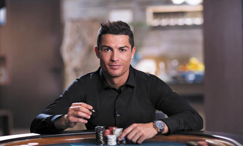 Cristiano Ronaldo ready to play poker