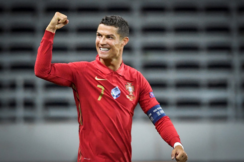 Cristiano Ronaldo Portugal top scorer