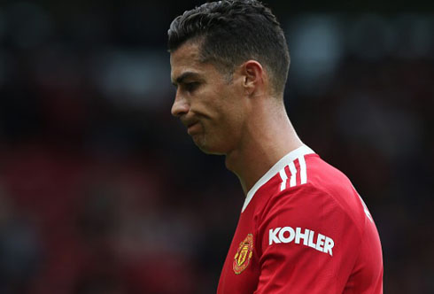 Cristiano Ronaldo bored at Manchester United