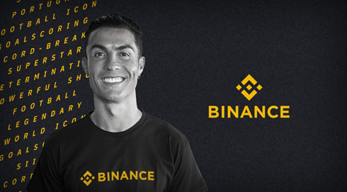 Cristiano Ronaldo and Binance