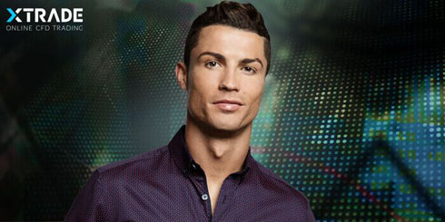 Cristiano Ronaldo Xtrade advert