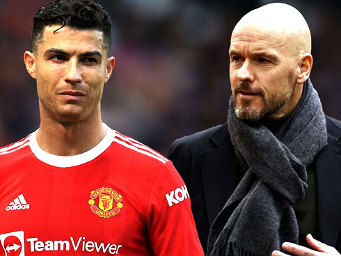 Cristiano Ronaldo and Erik ten Hag are not best friends