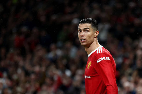 Cristiano Ronaldo looking sideways