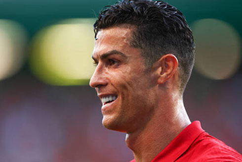 Cristiano Ronaldo looking confident for the 2022 FIFA World Cup