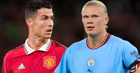 Cristiano Ronaldo vs Haaland and United vs City