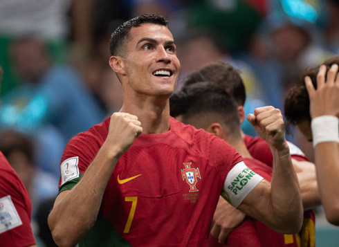 Cristiano Ronaldo happy to score for Portugal