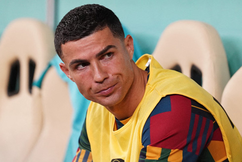 Cristiano Ronaldo relegated to the bench with Portugal at the 2022 FIFA World Cup