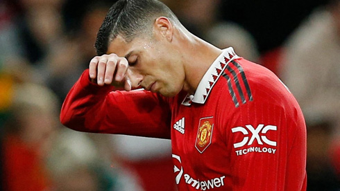 Cristiano Ronaldo tired at Man United