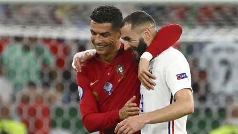 Cristiano Ronaldo and Benzema friendship