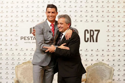 Cristiano Ronaldo and the Pestana group owner