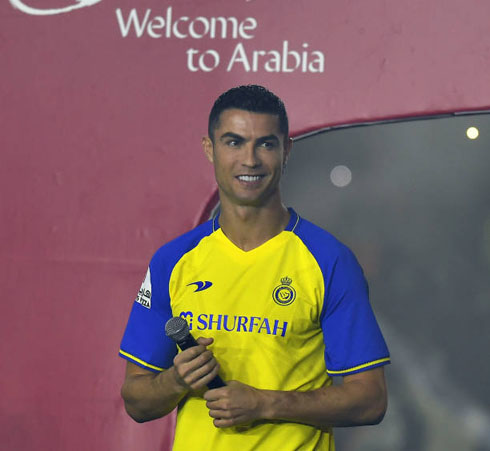 Cristiano Ronaldo presentation day at Al-Nassr