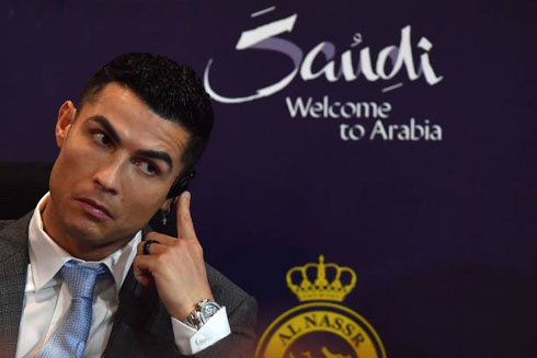 Cristiano Ronaldo welcomed by Saudi Arabia