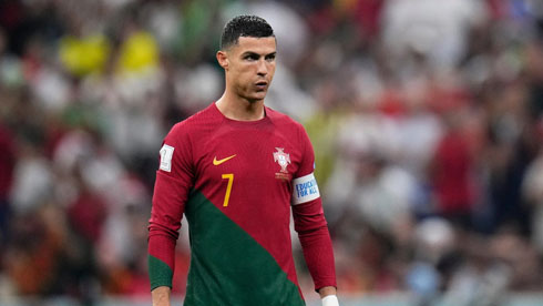 Cristiano Ronaldo at the 2022 FIFA World Cup