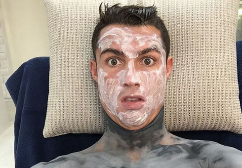 Cristiano Ronaldo skin care treatments