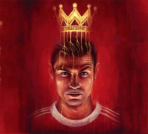 Cristiano Ronaldo king crown