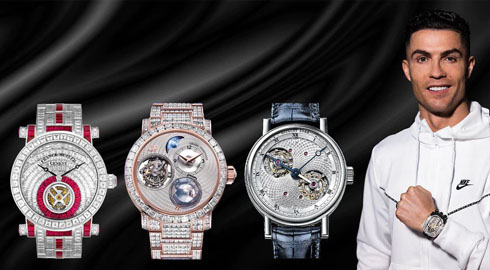 Cristiano Ronaldo watch collection sample