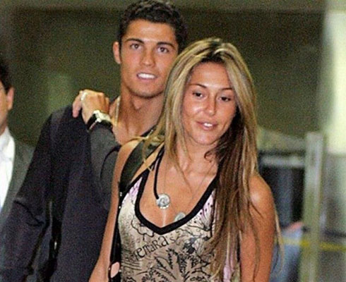 Cristiano Ronaldo and Merche Romero