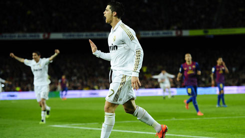 Cristiano Ronaldo destroying Barcelona in 2012 La Liga