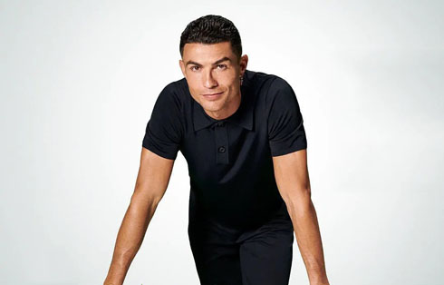 Cristiano Ronaldo photoshoot in a casual dressing code