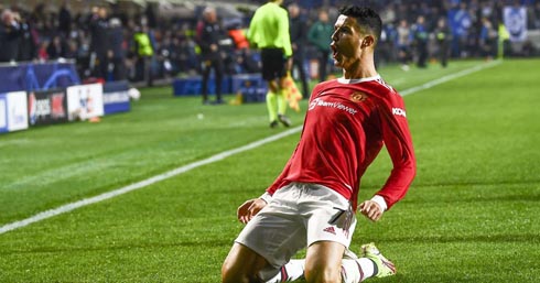 Cristiano Ronaldo legend at Man United