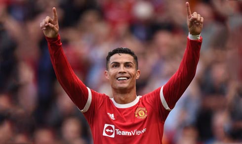 Cristiano Ronaldo happy days at Manchester United