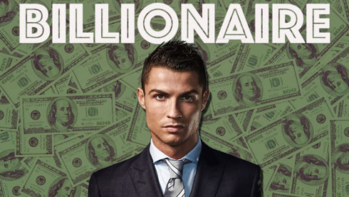 Cristiano Ronaldo is the first billionaire