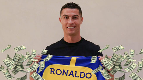 Cristiano Ronaldo making millions in Saudi Arabia