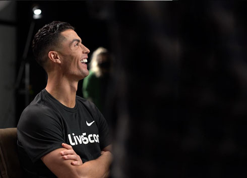 Cristiano Ronaldo ambassador for the LiveScore website