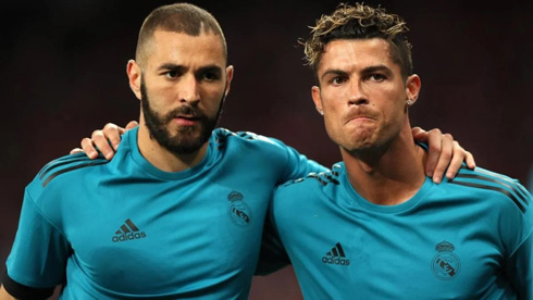 Benzema and Cristiano Ronaldo best friends in Madrid