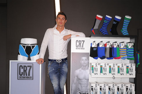 Cristiano Ronaldo and the CR7 underwear collection
