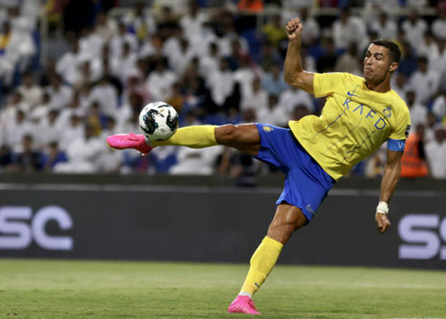 Cristiano Ronaldo volley goal for Al Nassr disallowed