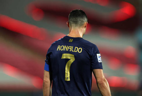 Cristiano Ronaldo number 7 shirt in Al Nassr