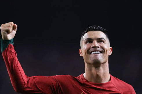 Cristiano Ronaldo collecting wins for Portugal