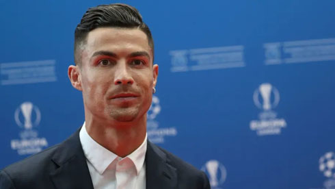 Cristiano Ronaldo attending an event