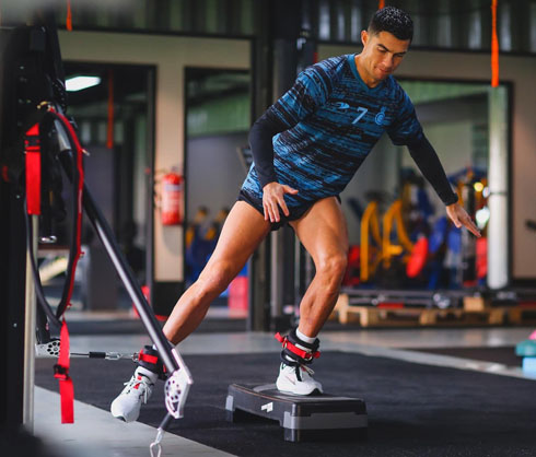 Cristiano Ronaldo fitness and strength exercises