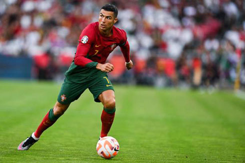 Cristiano Ronaldo leading Portugal attack in 2023