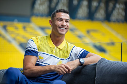 Cristiano Ronaldo relaxed during interview in Saudi Arabia