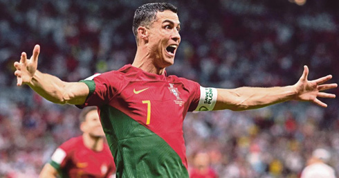 Cristiano Ronaldo happy for scoring for Portugal