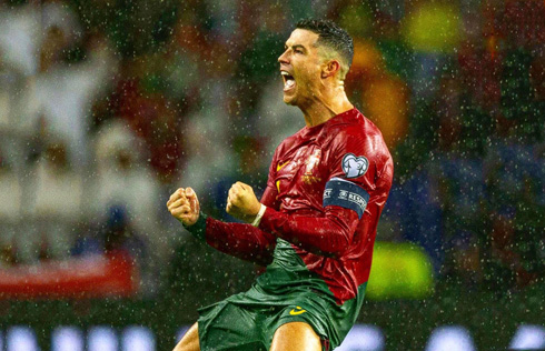 Cristiano Ronaldo in ecstasy after Portugal win