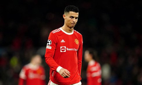 Cristiano Ronaldo devastated at Manchester United