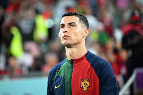 Cristiano Ronaldo looking to his own future