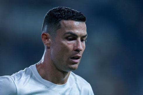 Cristiano Ronaldo close look at Al Nassr