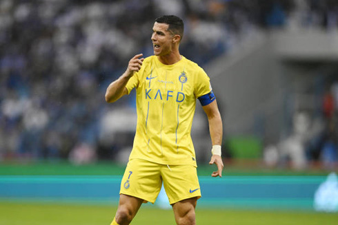 Cristiano Ronaldo thrilled with his goal for Al Nassr