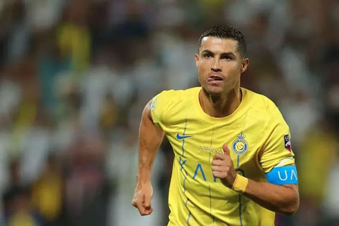 Cristiano Ronaldo running for Al Nassr
