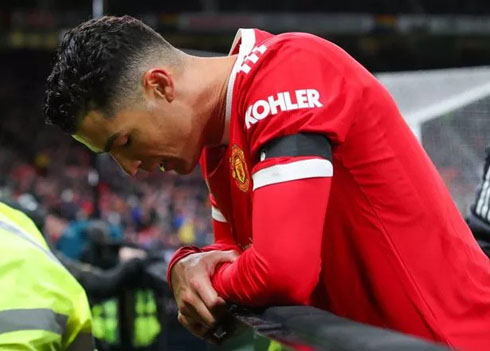 Cristiano Ronaldo regretting his decision of returning to Man United