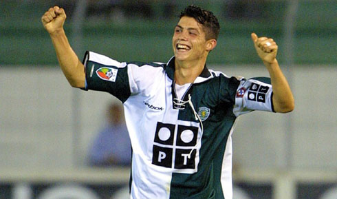 Cristiano Ronaldo first year at Sporting CP