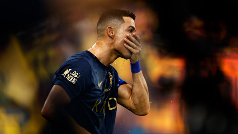 Cristiano Ronaldo in action for Al Nassr