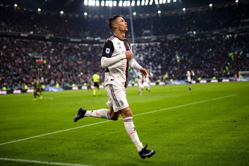 Cristiano Ronaldo Juventus goal celebrations