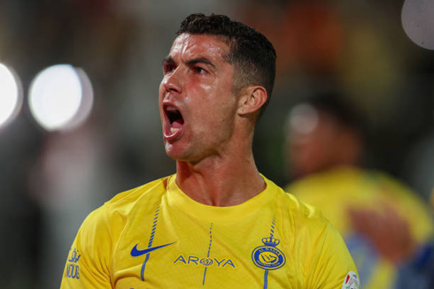 Cristiano Ronaldo screams of joy for Al Nassr