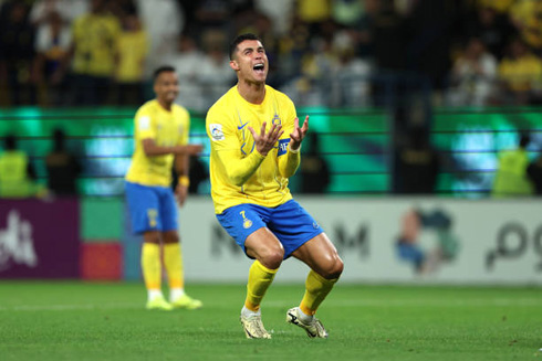 Cristiano Ronaldo frustration at Al Nassr